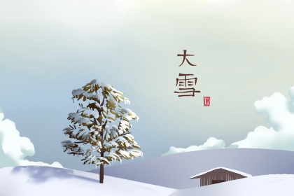 大雪节气的谚语 “瑞雪兆丰年”的含义